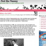 I'm Not The Nanny, August 2011