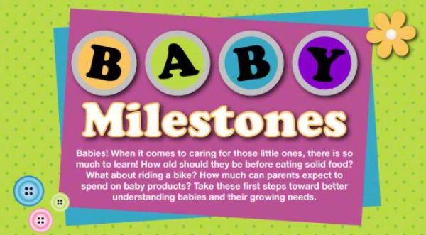 Baby Milestones – Infographic