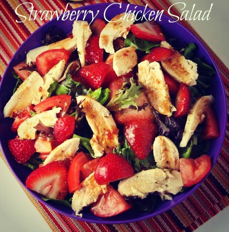 Monday Cravings:  Strawberry Chicken Salad