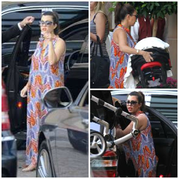 Celebrity Mom Corner: Kourtney Kardashian Maxi-mize Style