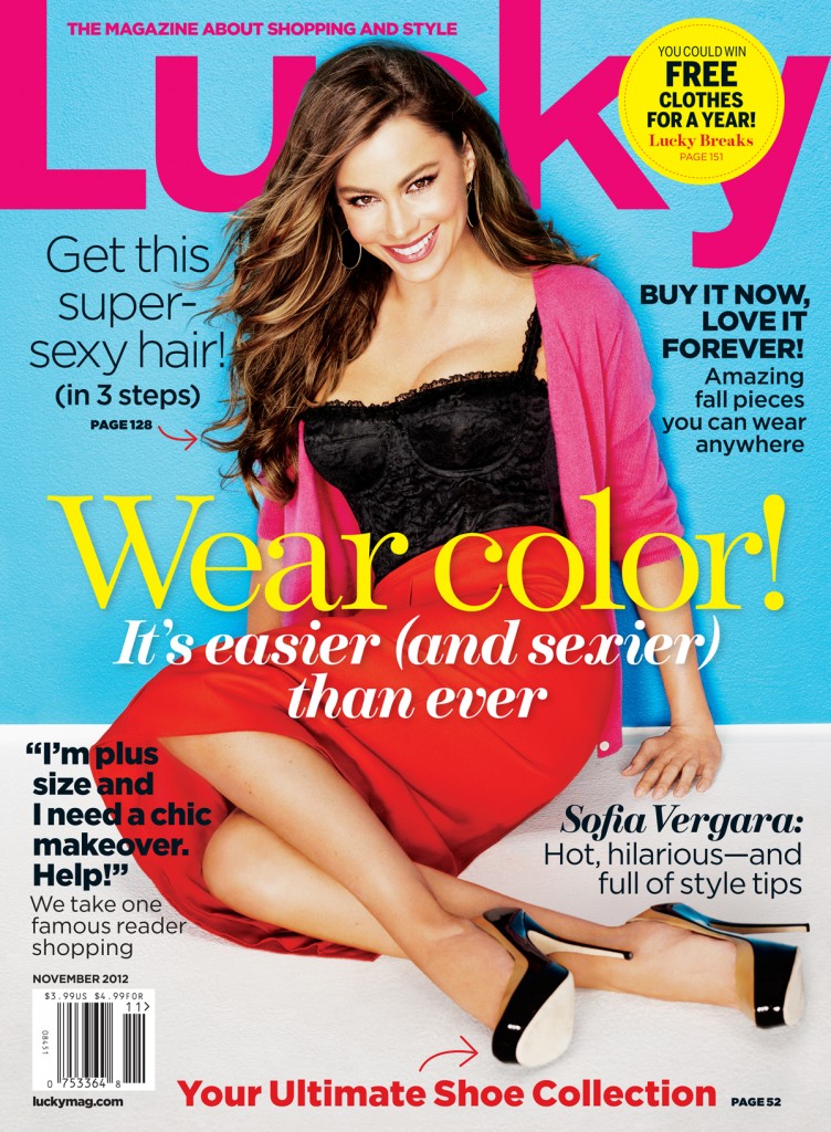 Sofia Vergara Graces The Cover Of Lucky Magazine