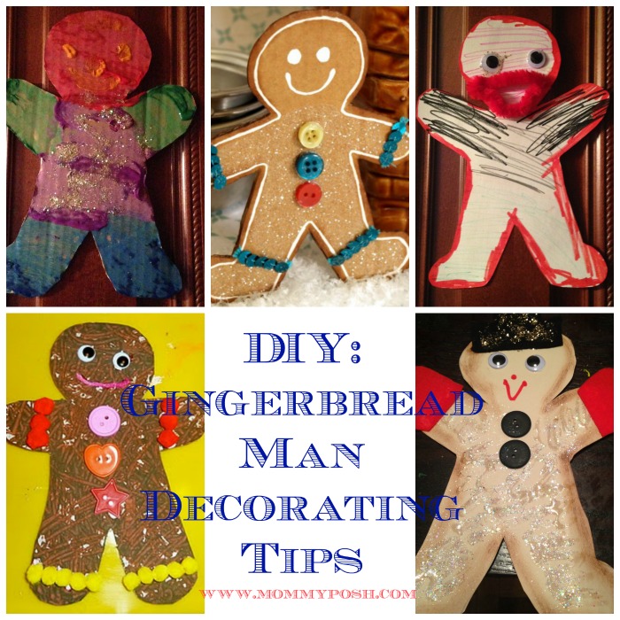 DIY: How To Decorate Your Gingerbread Man + Template
