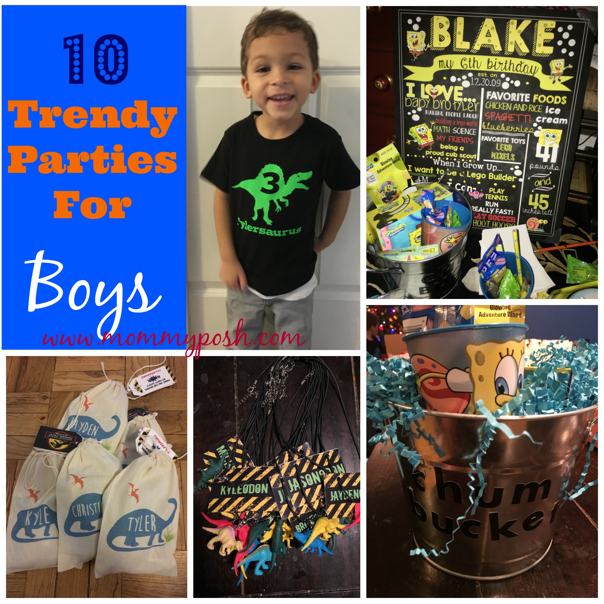 10 boys birthdayparties - MommyPosh-Tools For Mommy Lifestyle by Gina