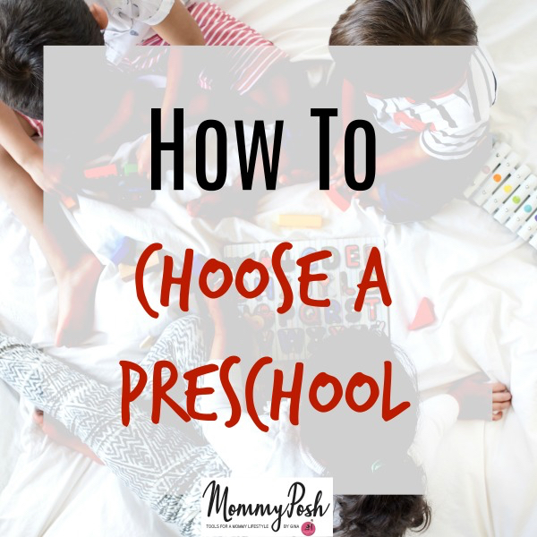How To Choose The Perfect Preschool